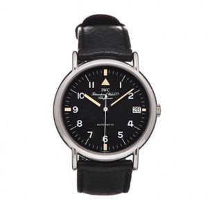 IWC Stainless Steel Calfskin 34mm Portofino Automa